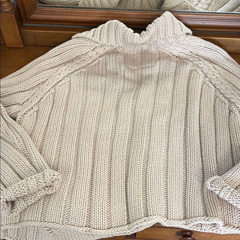 Frank & Eileen Sand Cable Knit Mini Cotswolds - Picture 5 of 6